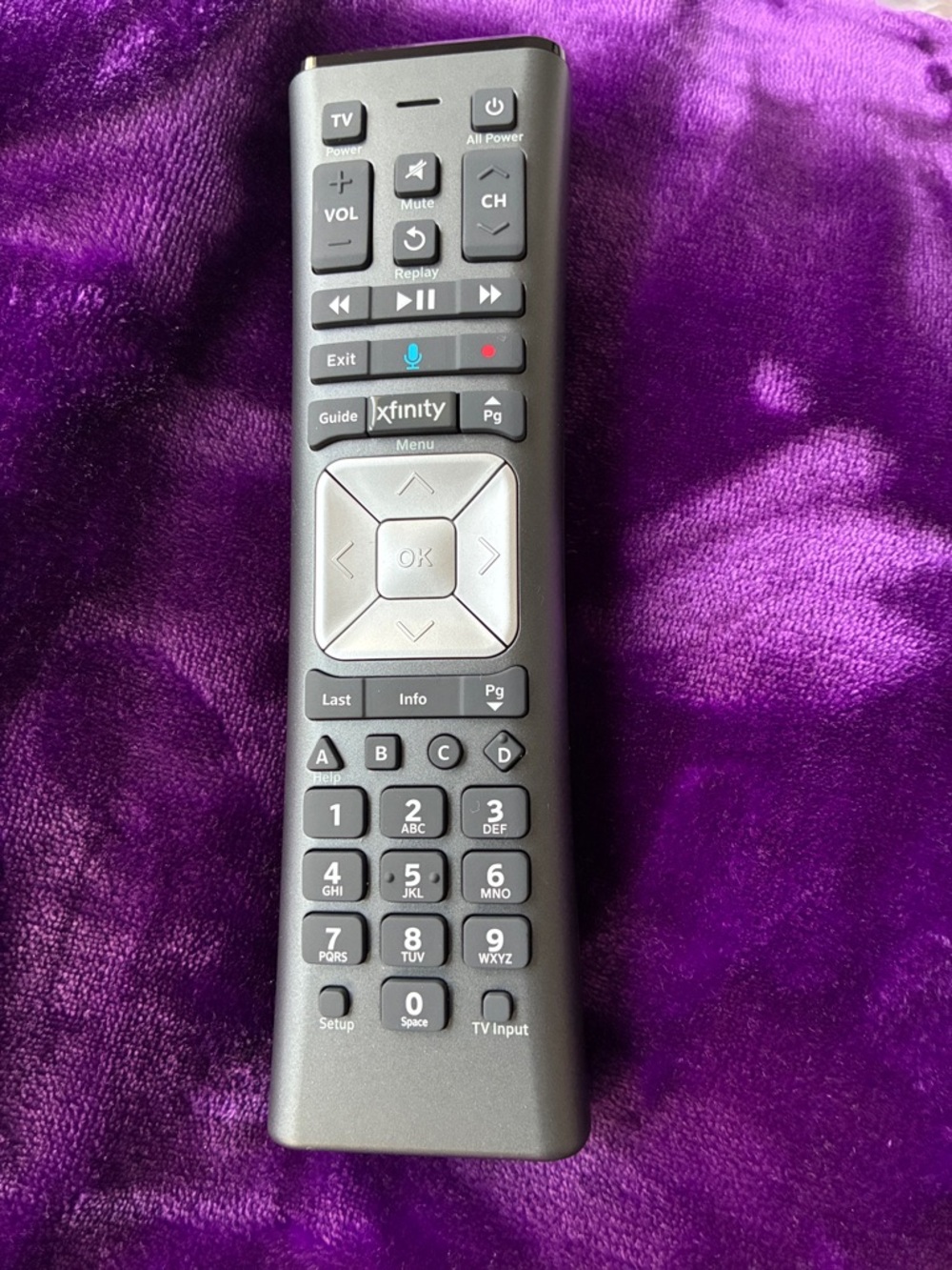 Xfinity Gray TV Remote Control - Replacement Remote